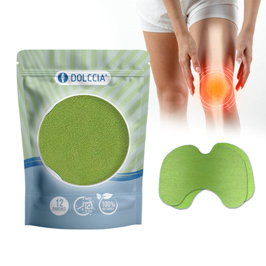DOLCCIA ® ADESIVOS NATURAIS PARA A DOR NO JOELHO