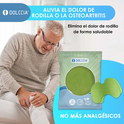 DOLCCIA ® ADESIVOS NATURAIS PARA A DOR NO JOELHO