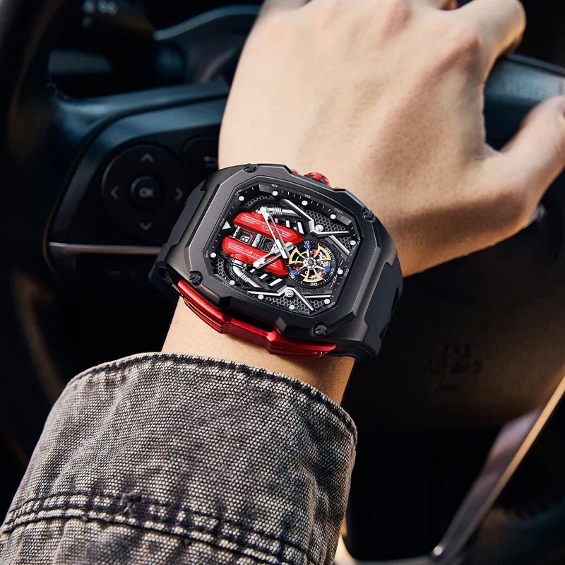 V12 Motor Reloj