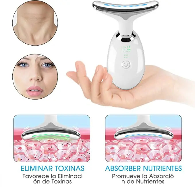 Masajeador Facial Antipapada + Ebook Gratuito Rejuvenece En 30 Días