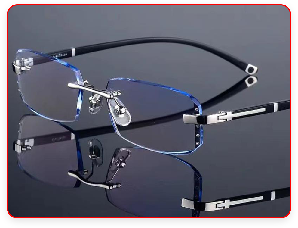 🔥Nuevas gafas de lectura de doble uso antiazules de alta dureza de zafiro✨