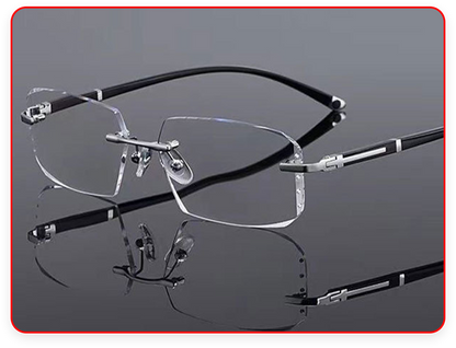 🔥Nuevas gafas de lectura de doble uso antiazules de alta dureza de zafiro✨
