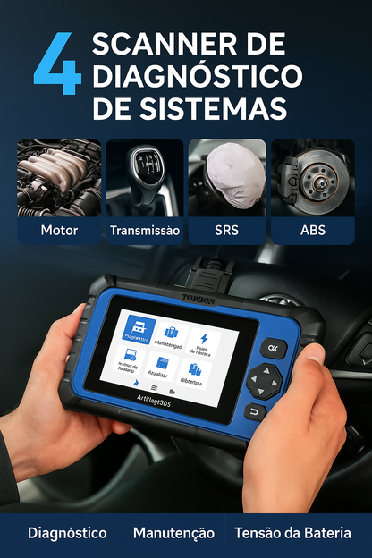 Escáner OBD2 TOPDON AD600S