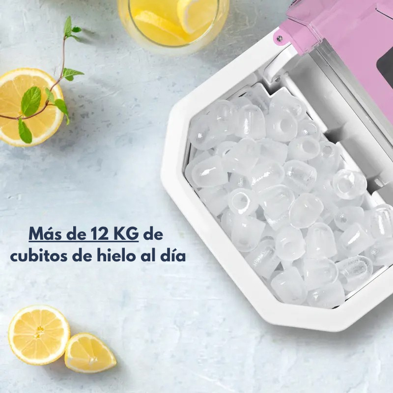 Máquina de Hielo Compacta – Rápida y Portátil para Encimera