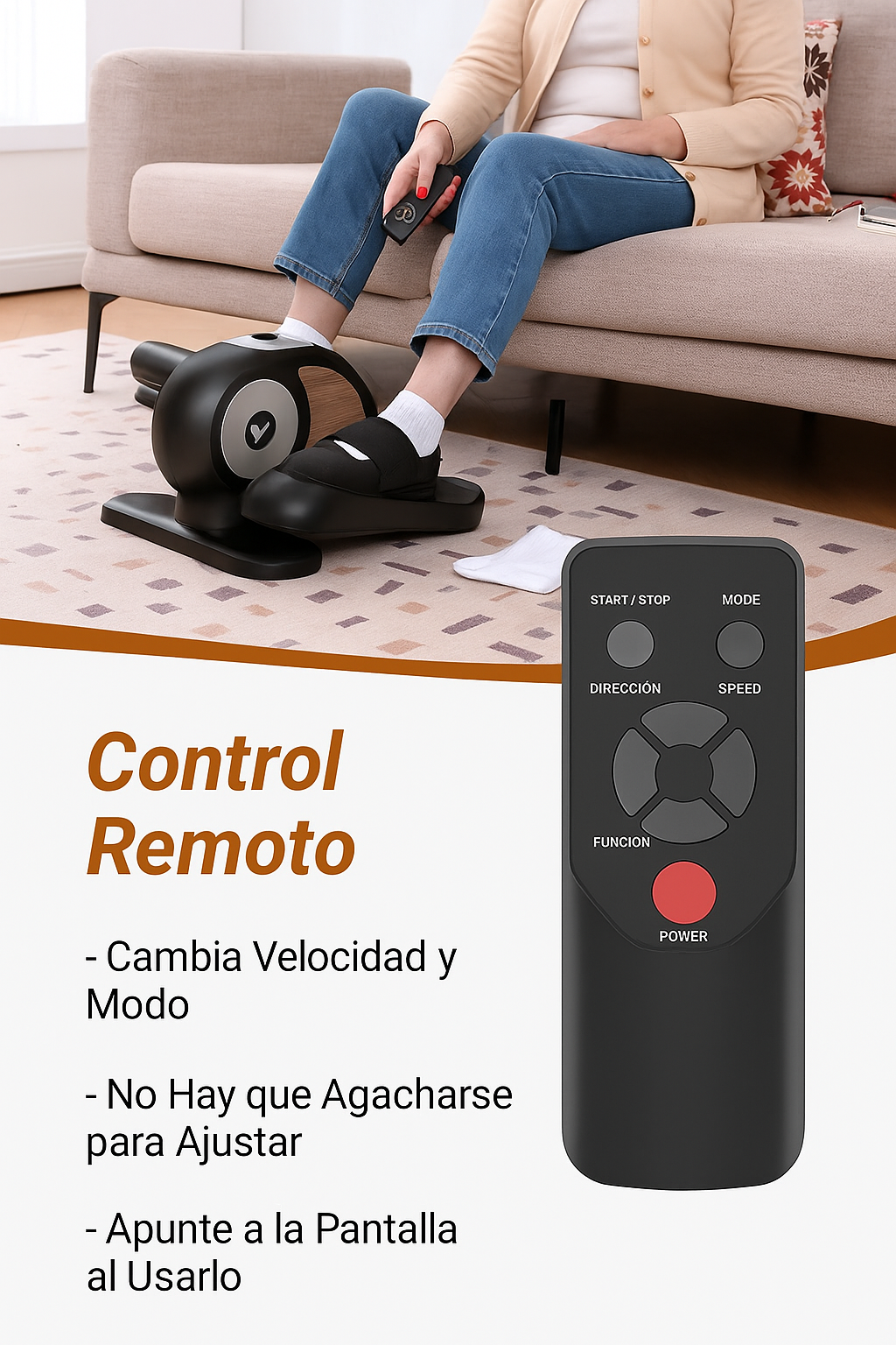 Máquina Elíptica Bajo El Escritorio | Máquina De Entrenamiento en Casa