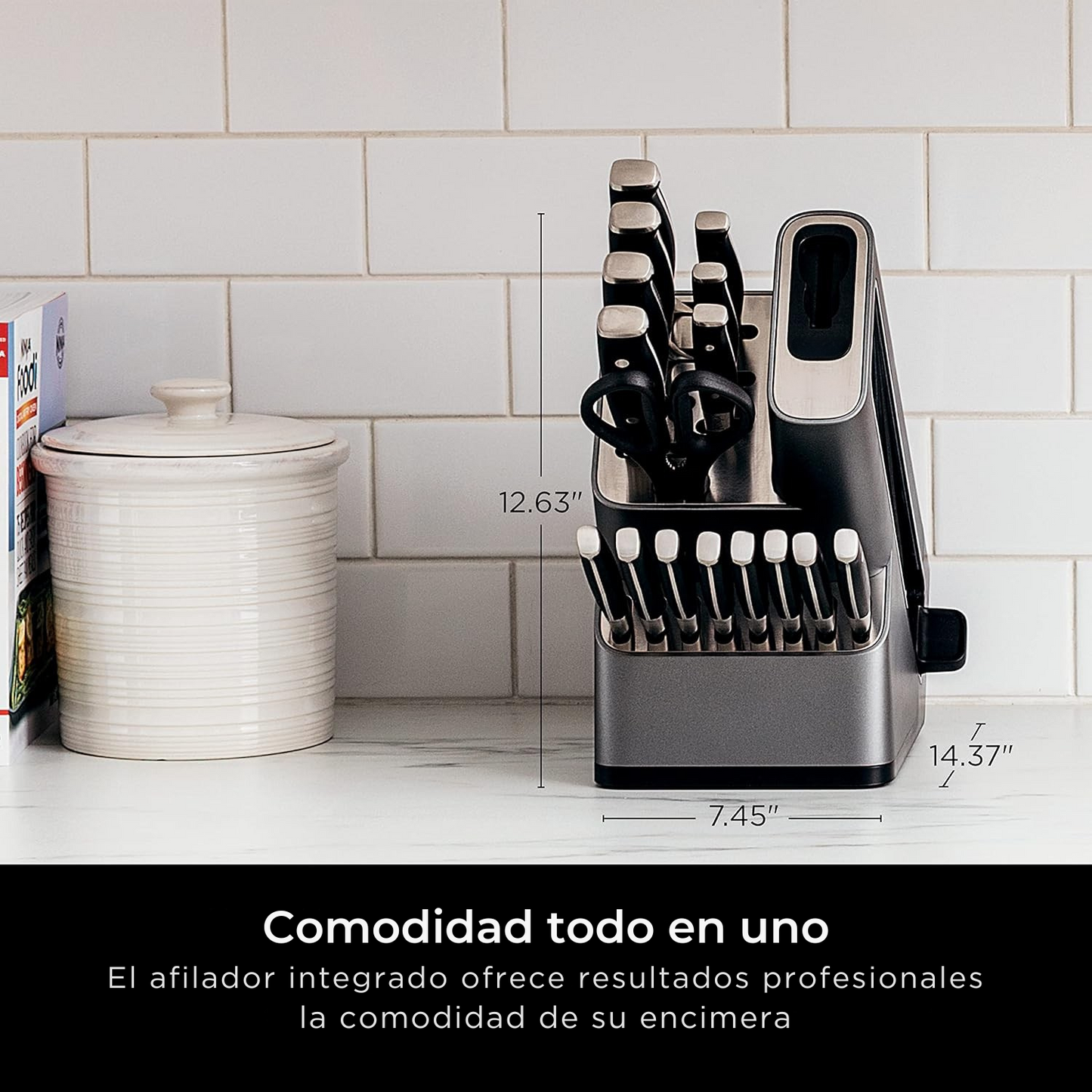 Velare™ Set de Cuchillos Autofilables - 17 Piezas
