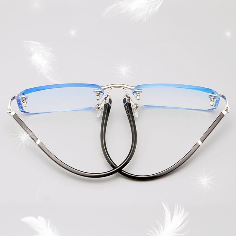 🔥Nuevas gafas de lectura de doble uso antiazules de alta dureza de zafiro✨