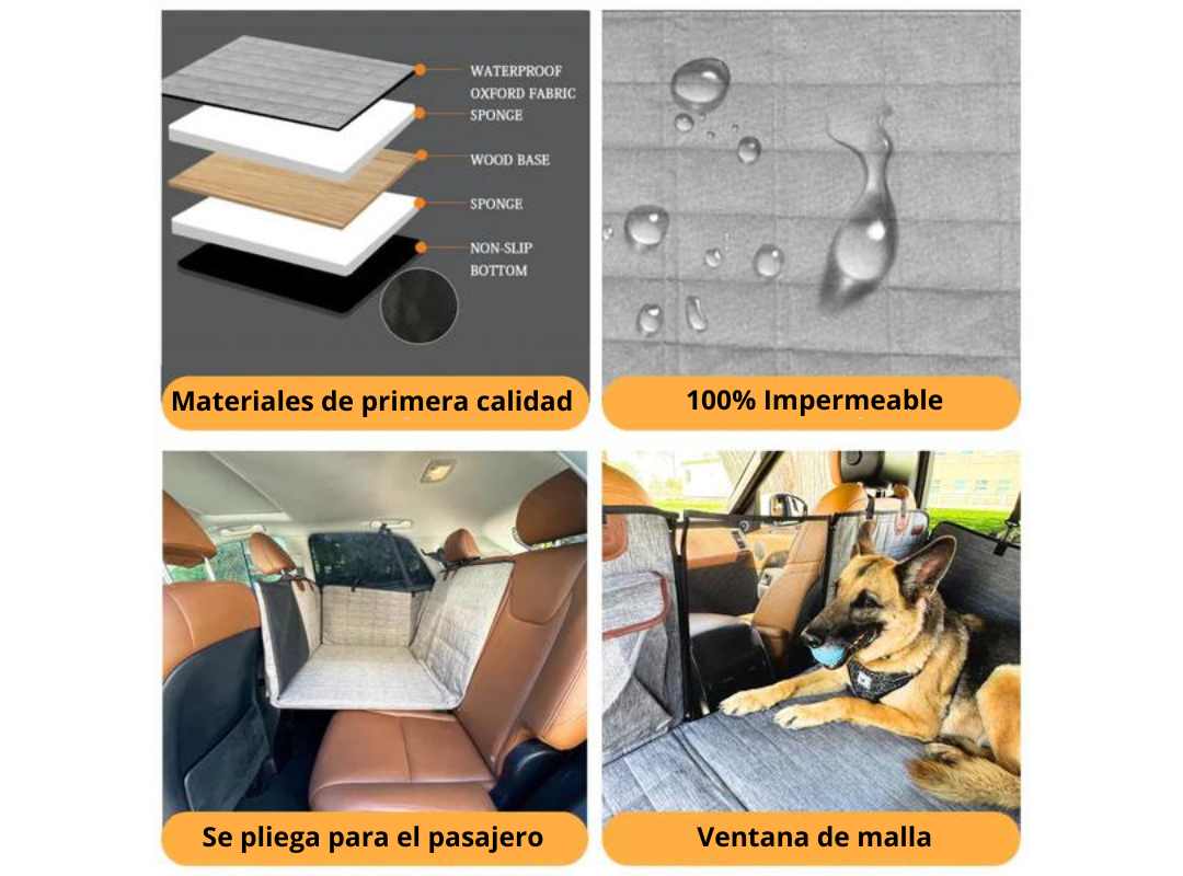 Funda de carro para mascotas