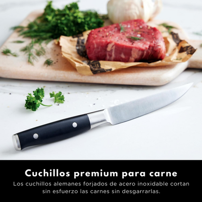 Velare™ Set de Cuchillos Autofilables - 17 Piezas