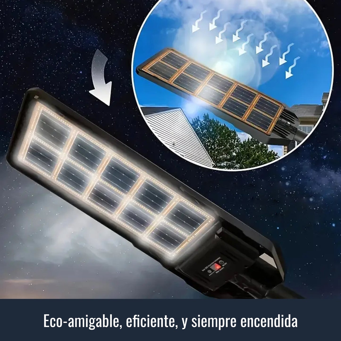 Lámpara Solar Stella 1+1 GRATIS