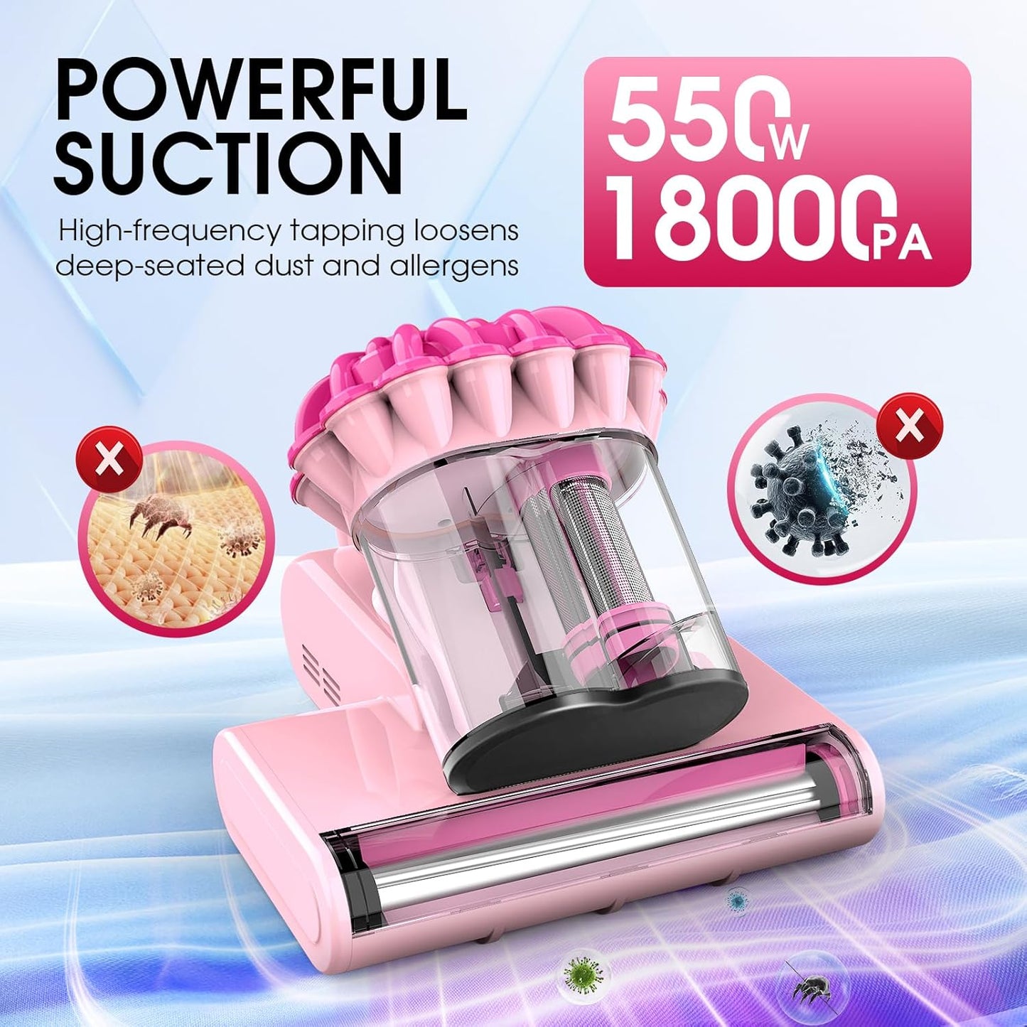 DustSlayer M8 Aspirador De Colchones Anitbacterias UV