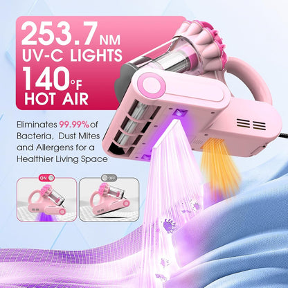 DustSlayer M8 Aspirador De Colchones Anitbacterias UV