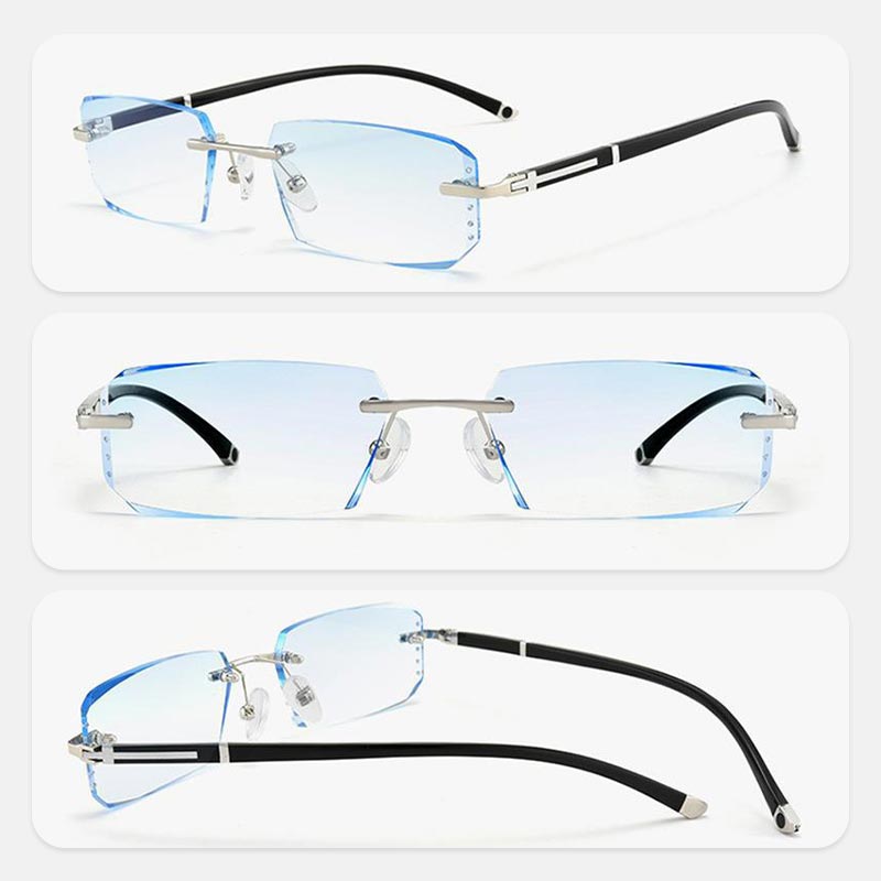 🔥Nuevas gafas de lectura de doble uso antiazules de alta dureza de zafiro✨