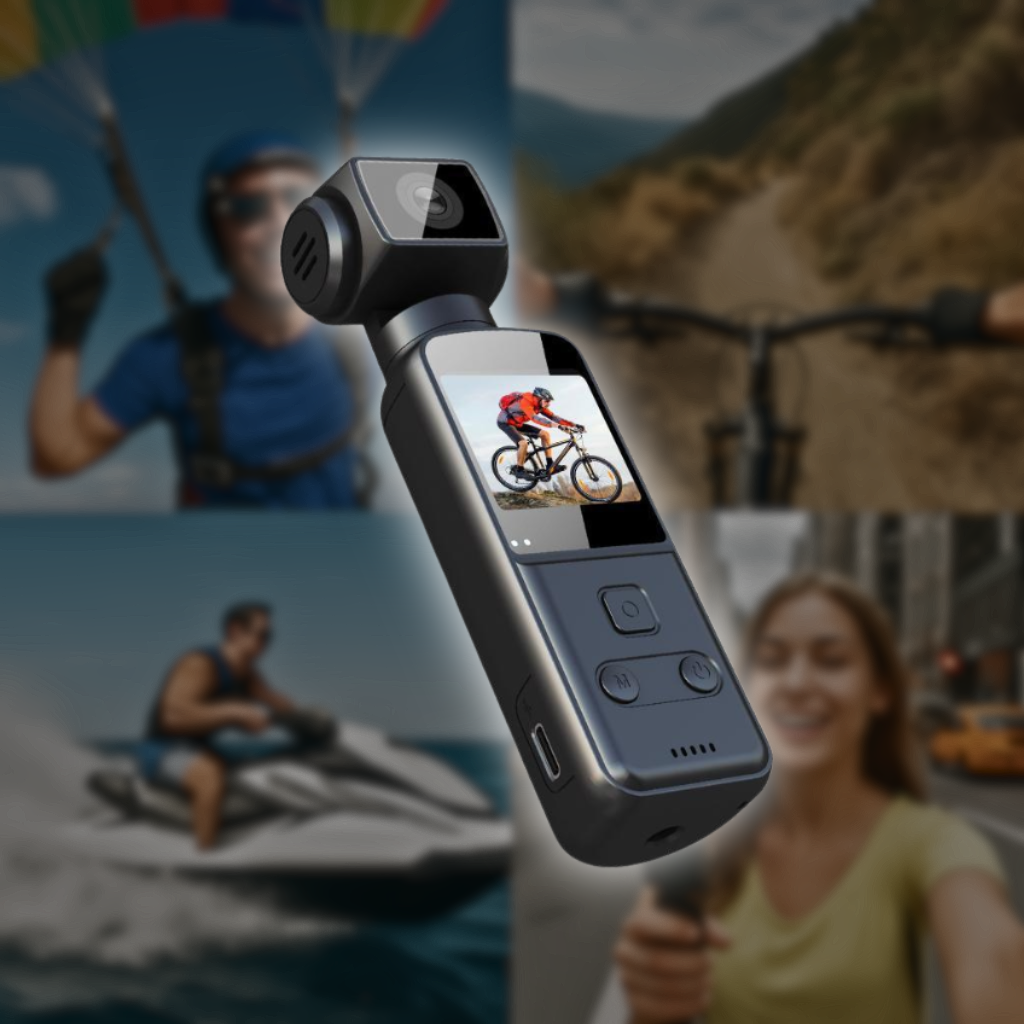 SnapVue 4K™ Pocket Cam – Action & Vlogging Cámara En El Bolsillo