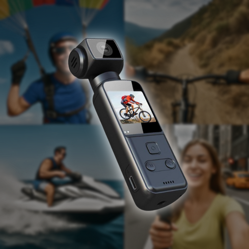 SnapVue 4K™ Pocket Cam – Action & Vlogging Cámara En El Bolsillo
