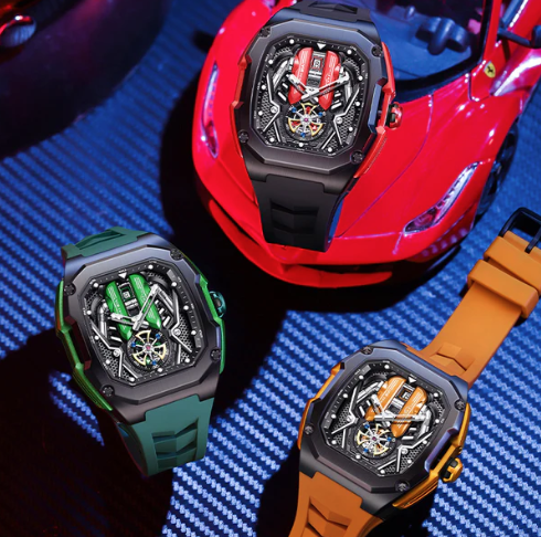 V12 Motor Reloj