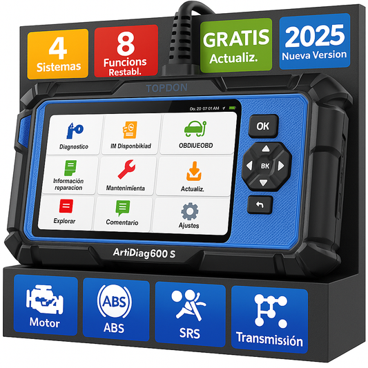 Escáner OBD2 TOPDON AD600S