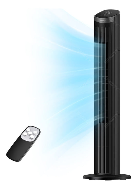 Ventilador De Torre Shawty® 40 Pulgadas 100cm Con Control Remoto