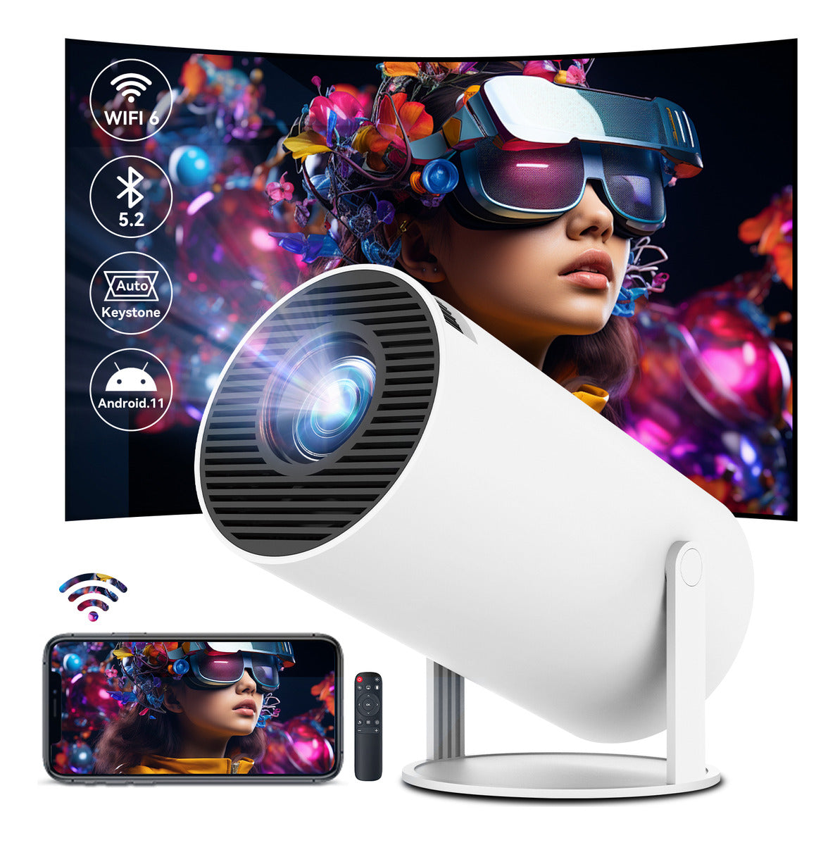 Proyector portátil ultra HD