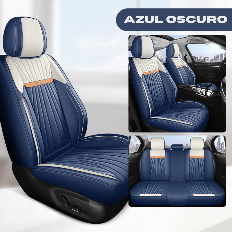 Funda de Asiento de Cuero Para Coches, SUV