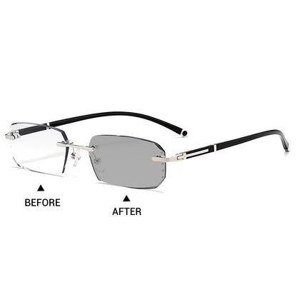 🔥Nuevas gafas de lectura de doble uso antiazules de alta dureza de zafiro✨
