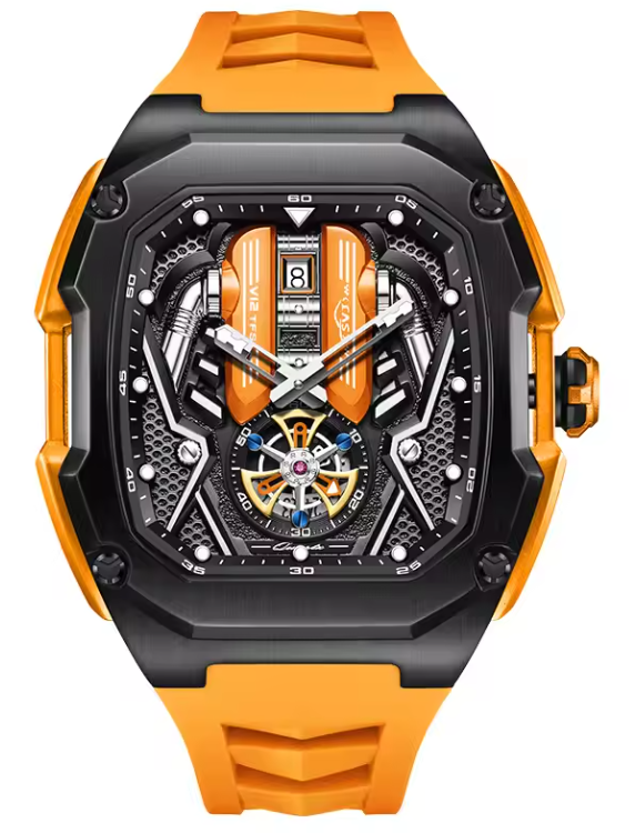 V12 Motor Reloj