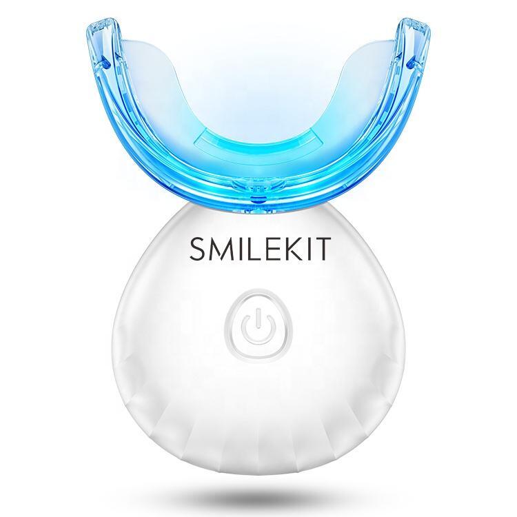 Kit de blanqueamiento Dental recargable para dientes, Gel de 4 piezas, acelerador de lámpara Led
