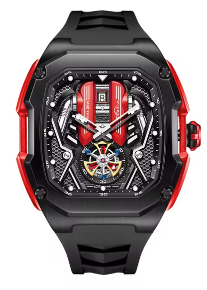 V12 Motor Reloj