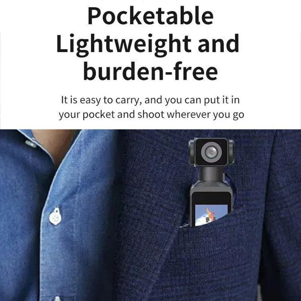 SnapVue 4K™ Pocket Cam – Action & Vlogging Cámara En El Bolsillo