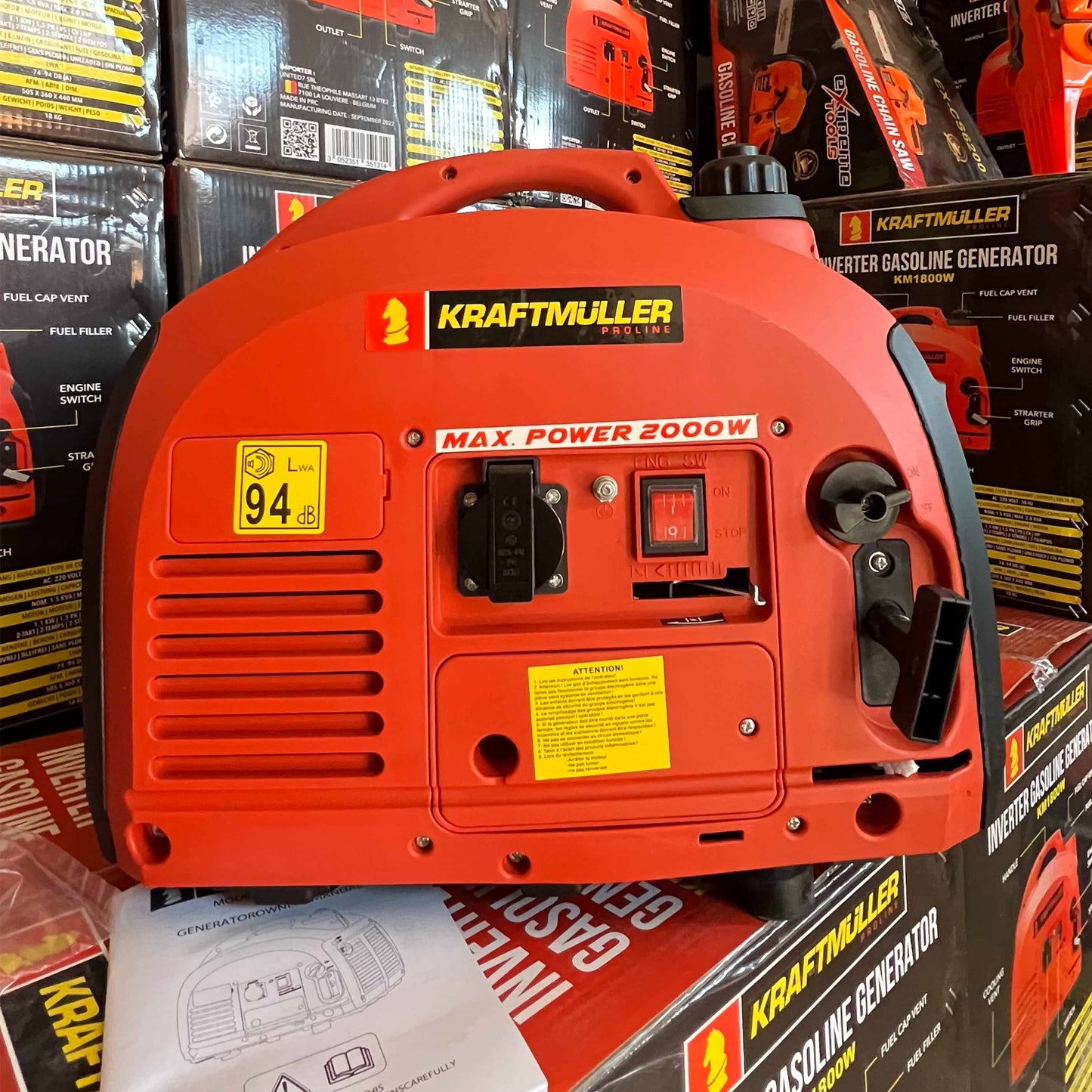 Generador de energía Inverter portátil de 2000w modelo 2025 - quedan solo 10 unidades