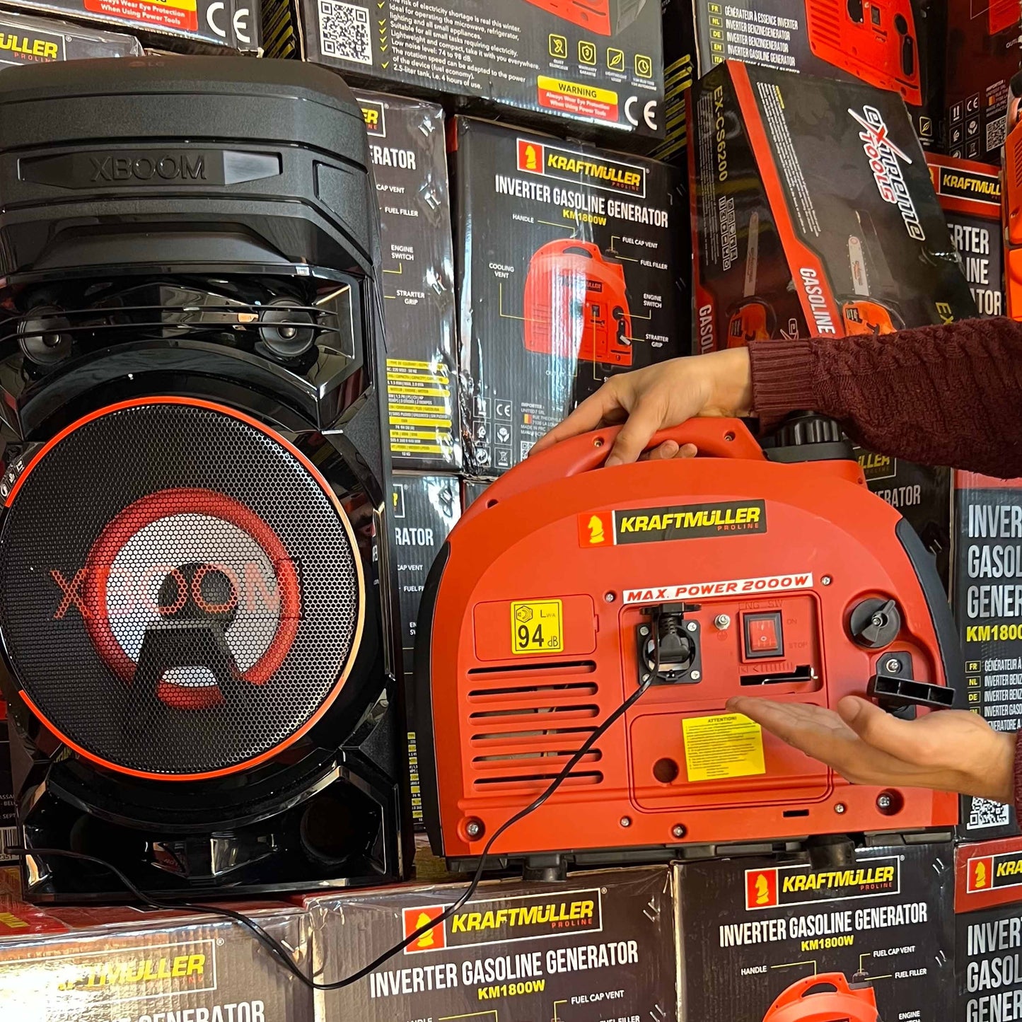 Generador de energía Inverter portátil de 2000w modelo 2025 - quedan solo 10 unidades