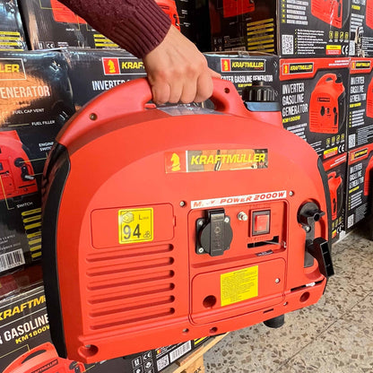 Generador de energía Inverter portátil de 2000w modelo 2025 - quedan solo 10 unidades